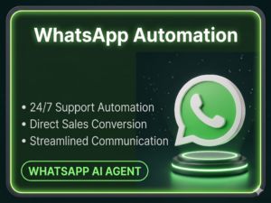 WhatsApp AI Agent: 24/7 Sales & Support Bot